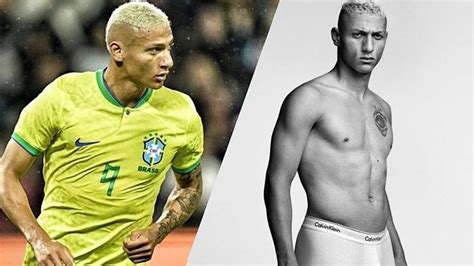 Vídeo do jogador Richarlison de cueca para campanha Todos Famosos Nus