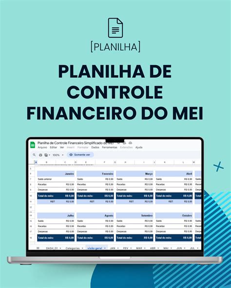 Planilha de controle financeiro MEI - Nuvem Contábil