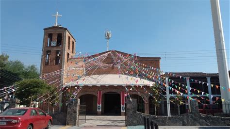 Fiestas Santa Cruz Del Valle Templo Adornado Tlajomulco De Z Iga