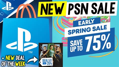 New Psn Sale Live Now Early Spring Sale Massive New Psn Sale Soon Youtube