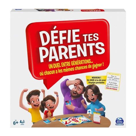 Spin Master Games D Fie Tes Parents Edition Lancez Les Paris