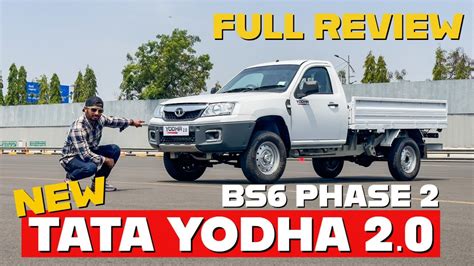 New Tata YODHA 2 0 Crew Cab Bs6 Phase 2 Walkaround And Review Jahan