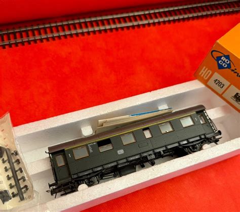 Roco H0 4203 4201A 4202F Modeltrein Personenwagen 4 DB Catawiki