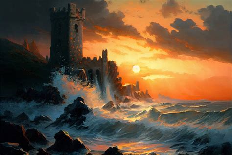 Castle By The Sea by iamrudja on DeviantArt