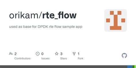 Github Orikam Rte Flow Used As Base For Dpdk Rte Flow Sample App