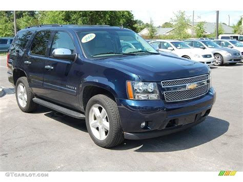 2008 Dark Blue Metallic Chevrolet Tahoe Ltz 4x4 14223380 Photo 14