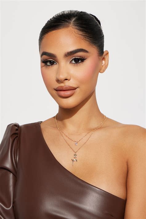 Roseanna Necklace Gold Fashion Nova Jewelry Fashion Nova