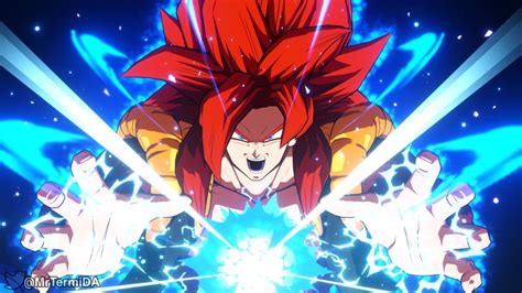 Super Saiyan 4 Gogeta Big Bang Kamehameha