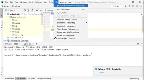 How To Install Git On Pycharm Be On The Right Side Of Change