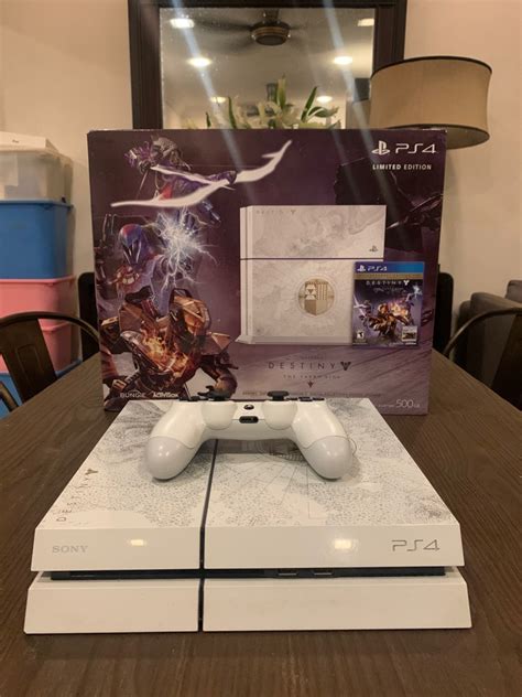 Ps4 Fat 500gb Destiny The Taken King Limited Edition With Box Video