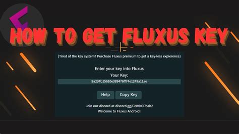 How To Get Fluxus Key Key System YouTube