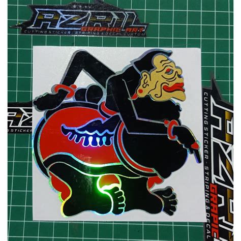 Jual Sticker Wayang Semar Shopee Indonesia