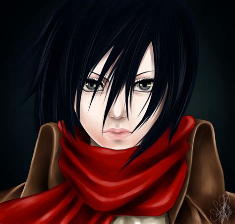 Mikasa Ackerman By Misaki 92 On Deviantart