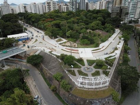 Praça Da Comunidade E Mirante Da Ponte Hercílio Luz - Em análise projetos de revitalização do entorno da Ponte Hercílio Luz