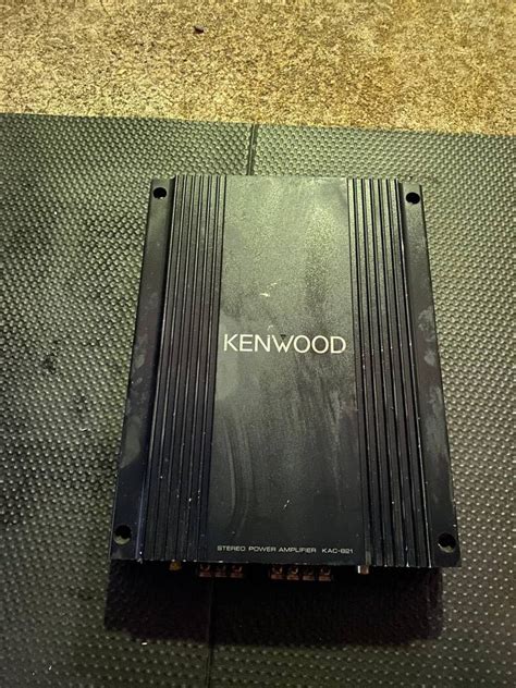 Yahooオークション A8202 ケンウッド Kenwood パワーアンプ Kac 821