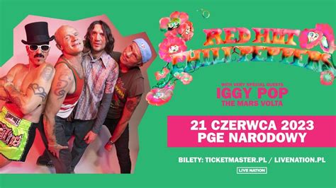 Red Hot Chili Peppers I Iggy Pop W Warszawie 2023 Kiedy Koncert [data