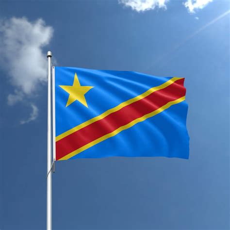 Congo (Kinshasa) Nylon Outdoor Flag – Action Flag