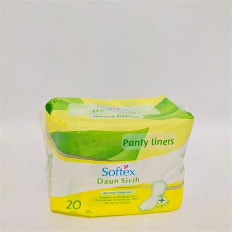 Jual Softex Panty Liners Daun Sirih Isi 20 Pads Shopee Indonesia