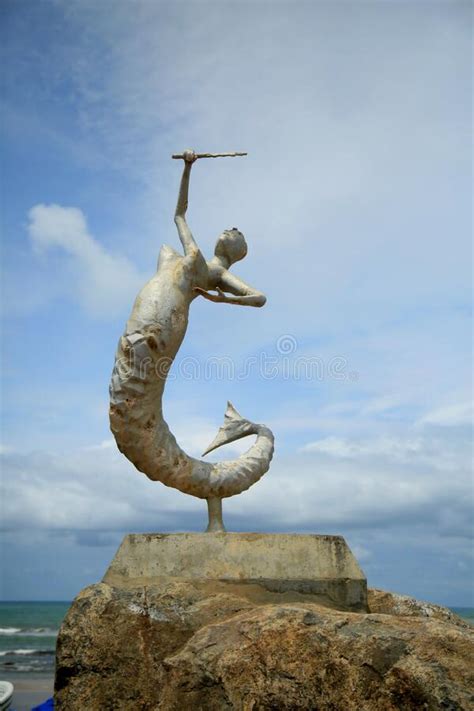 Escultura De Mario Cravo Junor Foto De Stock Editorial Imagem De