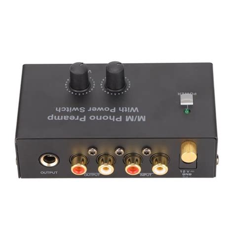 VAG Préampli Phono Pour Platine Vinyle Préamplificateur Phonographe