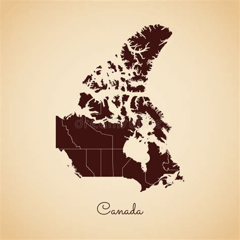 Canada Map Outline Stock Illustrations 7 807 Canada Map Outline Stock Illustrations Vectors