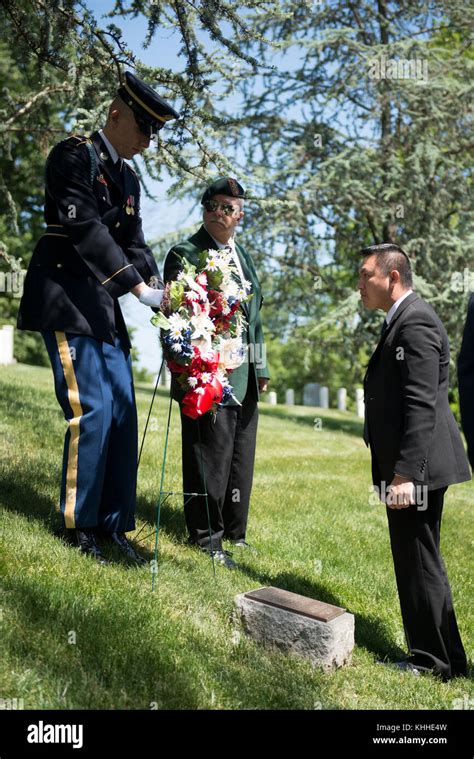 A Ceremony Honoring Hmong And Lao Combat Veterans At The Memorial Tree