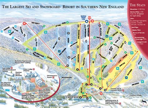 Jiminy Peak Trail Map New England Ski Map Database