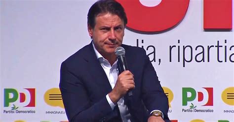 Il Premier Giuseppe Conte Alla Festa Dell Unit Di Modena Segui La