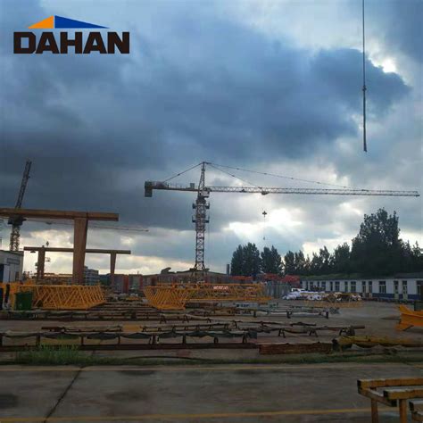 Dahan Topkit Tower Crane Length M Tip Load Ton Tower Crane Tower