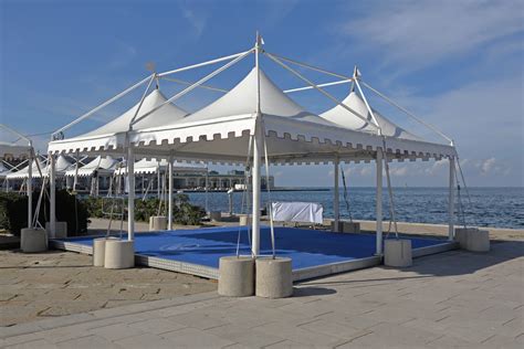 Livite 1300GSM PVC Coated Fabric Architecture Membrane Structure