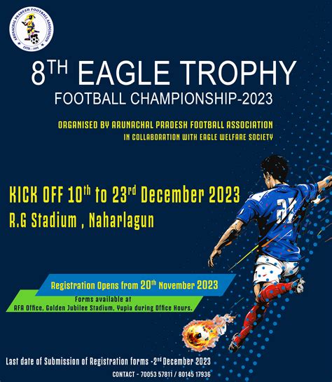 8th Edition of Prestigious EAGLE TROPHY FOOTBALL CHAMPIONSHIP 2023 – APFA