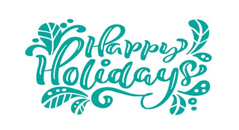 Happy Holidays Card Template Printable - Printable Templates Free