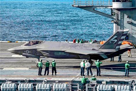 美f35c戰機加入雷根號「準備戰鬥」 國際 自由時報電子報