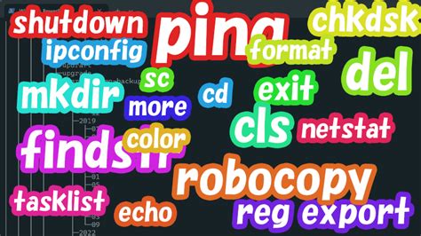 Ultimate Guidelist Of Commands Usable In Batch Files And How To