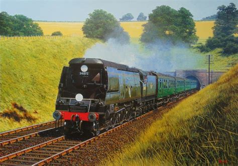 Train S Southern Railway Bulleid Battle Of Britain Class P Flickr