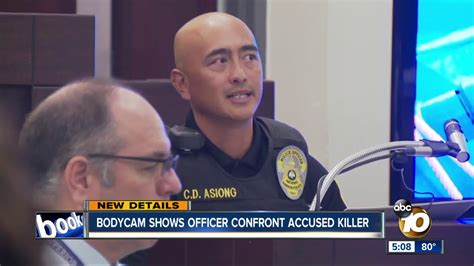 Graphic Warning Bodycam Shows Officer Confront Accused Killer Youtube