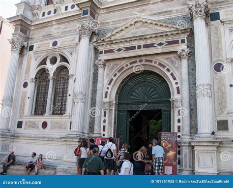 Beautiful Venetian Architecture, Churches of Venice Editorial Stock ...