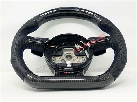 Audi Rs Rs Rs Sq B C Led Carbon Fibre Steering Wheel