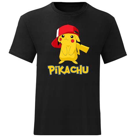 PIKACHU PIKA KOSZULKA MĘSKA TSHIRT MĘSKI POKEMON PIKACHU PREZENT ROZM S