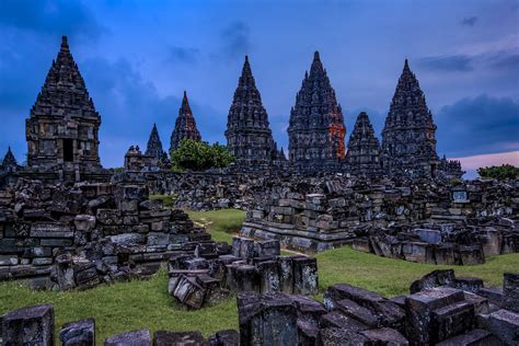 Prambanan Temple Jogjakarta Indonesia Temples Hd Wallpaper Rare