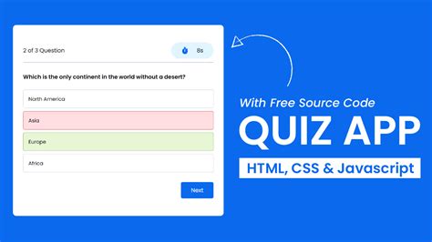 Quiz App With Javascript Coding Artist