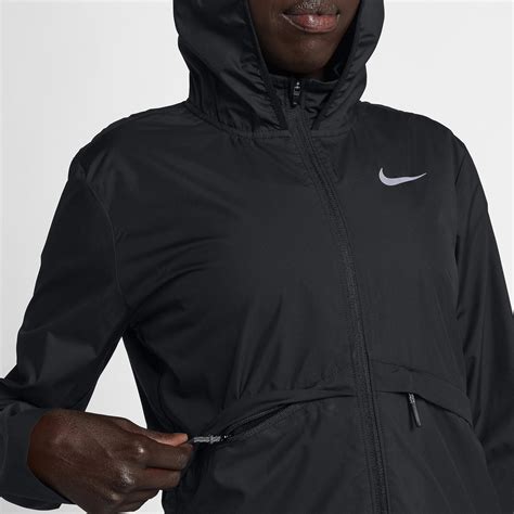 Nike Womens Essential Running Jacket Black