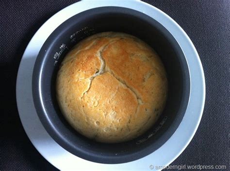 Rice Cooker Baking Experiment Rosemary Bread Rosemary Bread