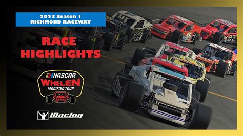 HIGHLIGHTS IRacing NASCAR Whelen Modified Tour 2023S1 Richmond