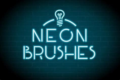 15+ Neon Brushes ABR Photoshop Procreate Download - Graphic Cloud