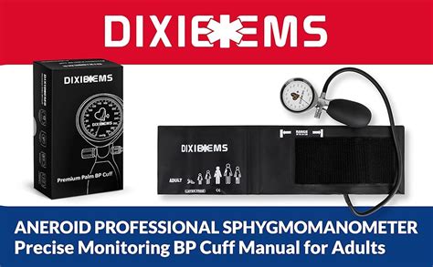 Amazon Dixie Ems Bp Cuff Aneroid Professional Sphygmomanometer