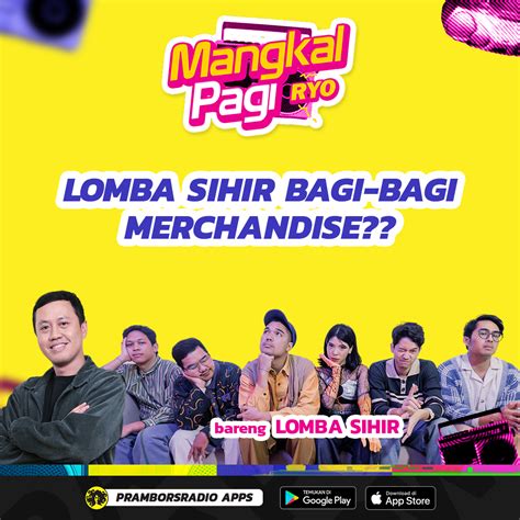 Lomba Sihir Bagi Bagi Merchandise