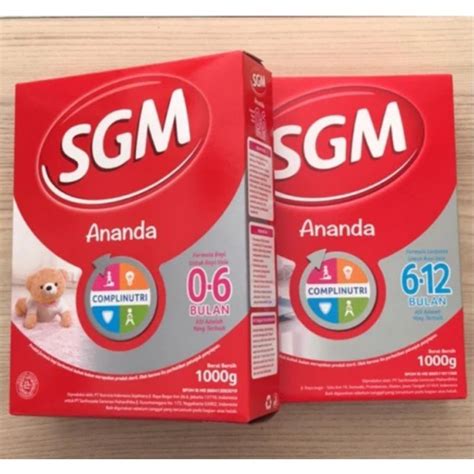 Jual Susu Formula Sgm Ananda Kg Shopee Indonesia