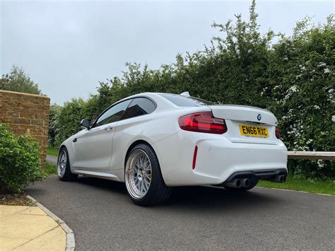 Bmw M F White Work Meister M P Wheel Front