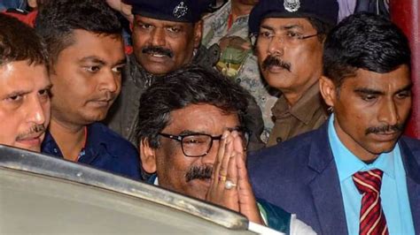 Those Four Ed Officers Who Arrested Jharkhand Chief Minister Hemant